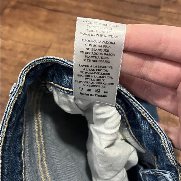 KanCan Distressed Blue Skinny Jeans Size 26 - Picture 9 of 9